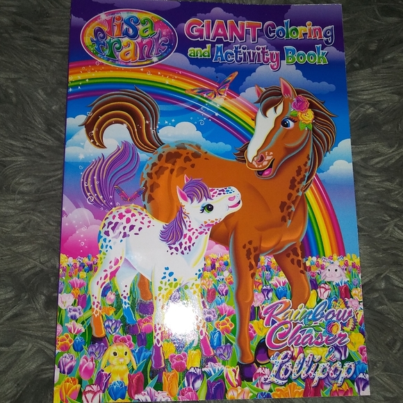 Download Lisa Frank Office Lisa Frank Coloring Booklisa Frank Activitiy Book Poshmark